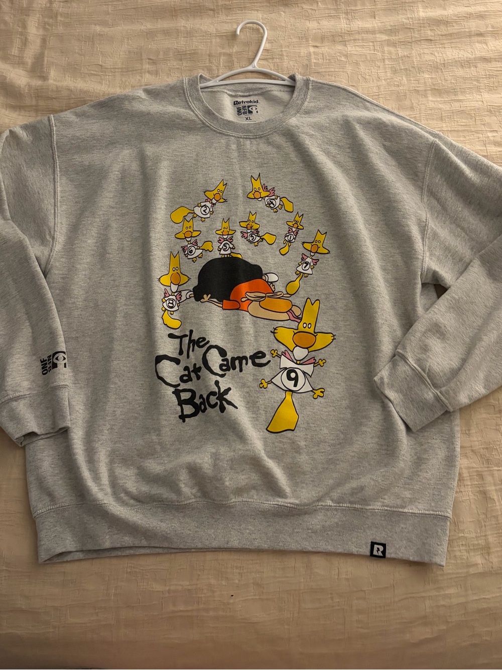 Retrokid The Cat Came Back Crewneck